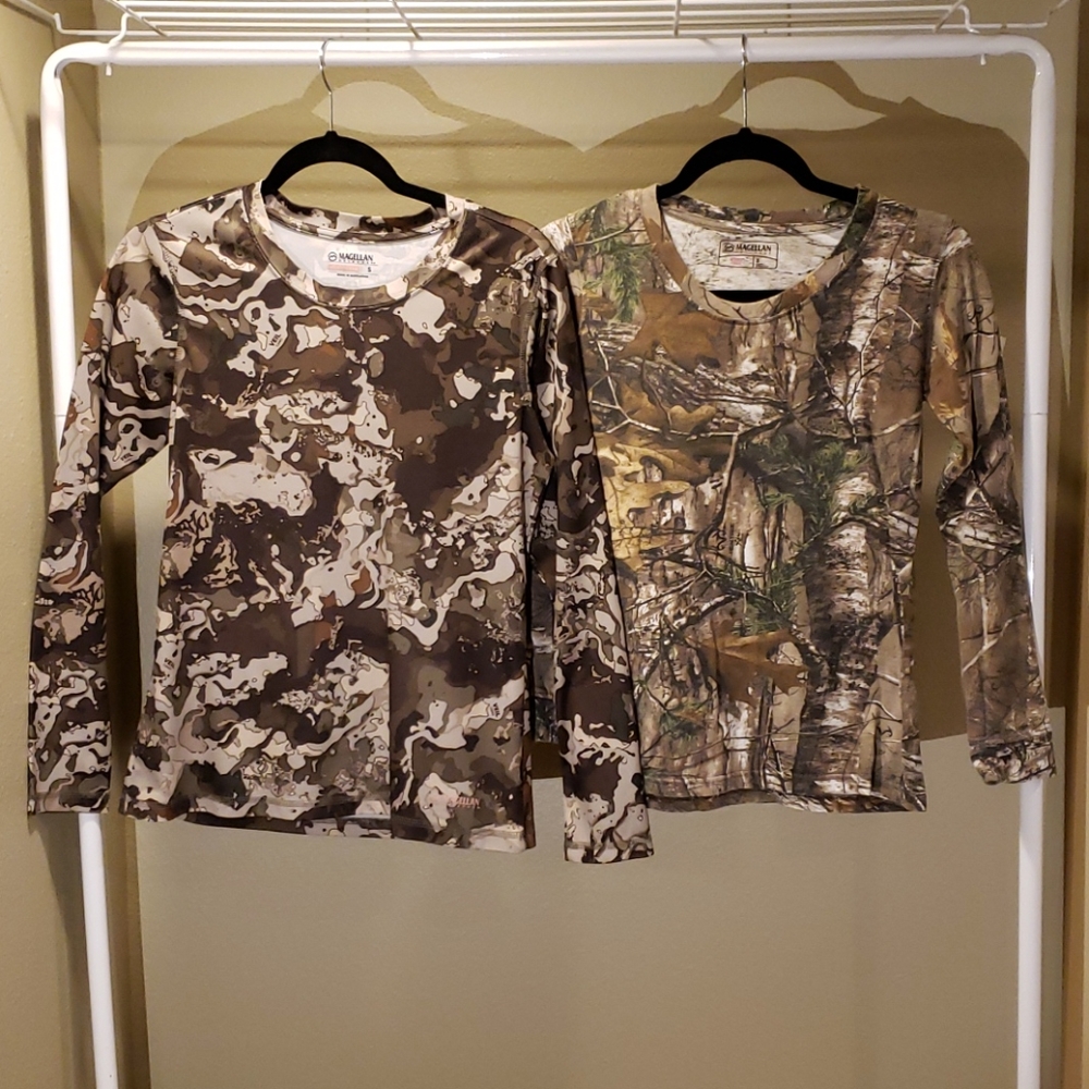 Magellan Hunting long sleeve camo shirts